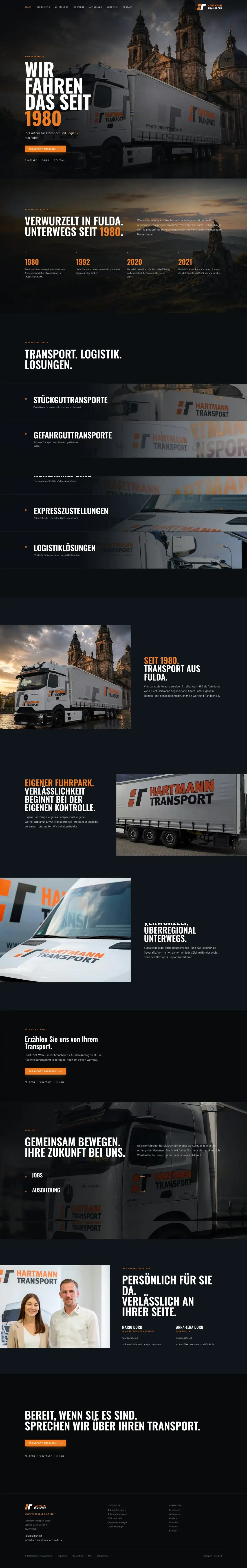 Hartmann Transport Fulda – Transport und Logistik